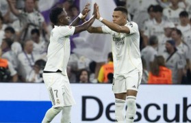 【西甲最新战报】姆巴佩和维尼修斯各入2球,皇马超越巴萨登顶积分榜